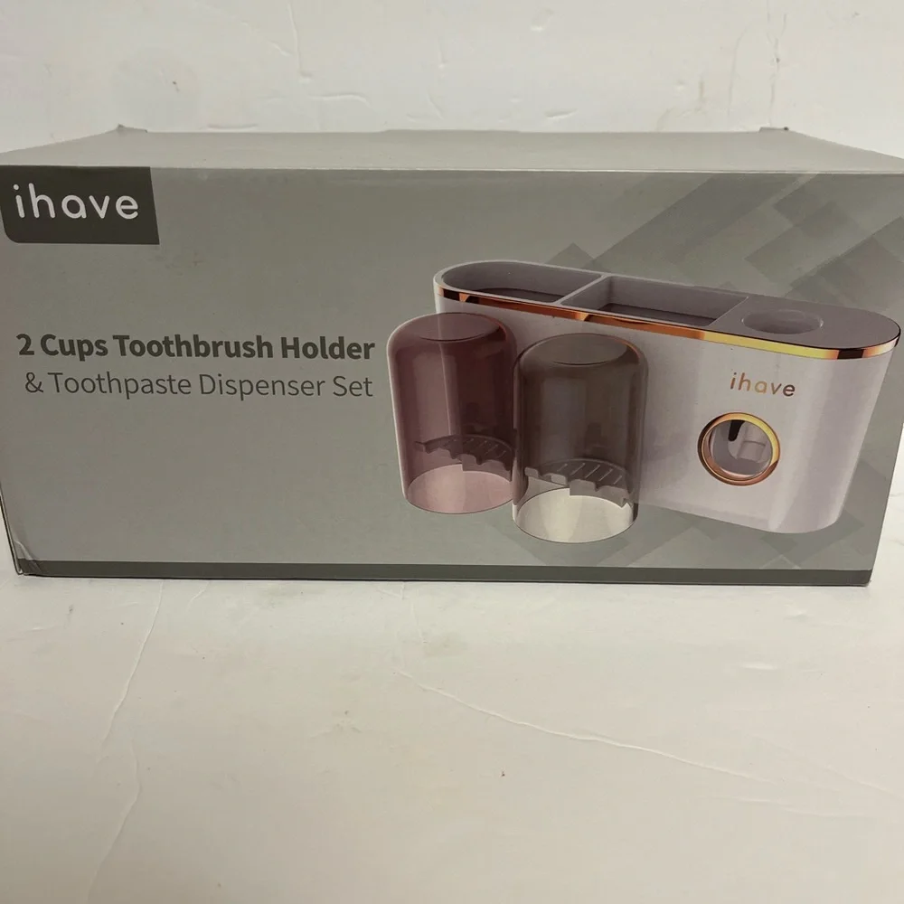 iHave Toothbrush‎ Holder and Dispense Set